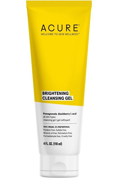 ACURE Facial Cleansing Gel 4 fl. oz. Packaging May Vary