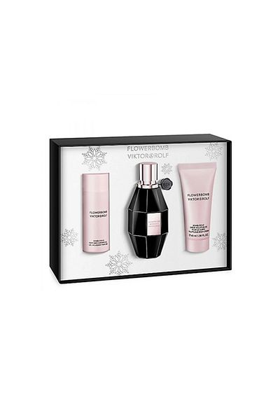 Viktor&Rolf Flowerbomb Midnight Gift Set By Viktor & Rolf EDP - 3 Pieces