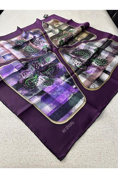 Silk Home Μεταξωτό κασκόλ Twill 87050-03