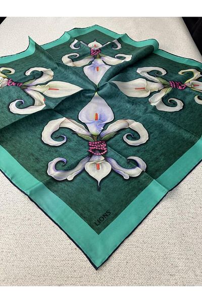 Silk Home Μεταξωτό κασκόλ Twill 87050-72
