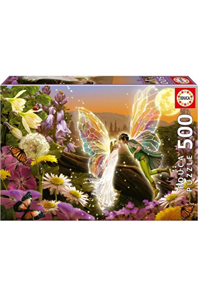 Educa Puzzle Educa 500 Parçalık Öpücük Puzzle - 19907 - The Kiss