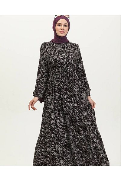 MODA Crispy Floral Hijab Dress