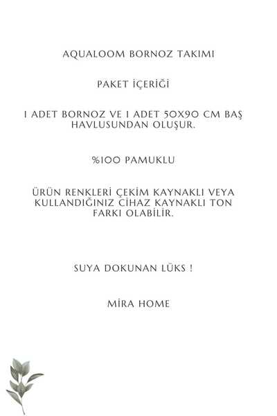 ALPACO AquaLoom Lüx Чоловічий халат і рушник, 100% бавовна, антрацит