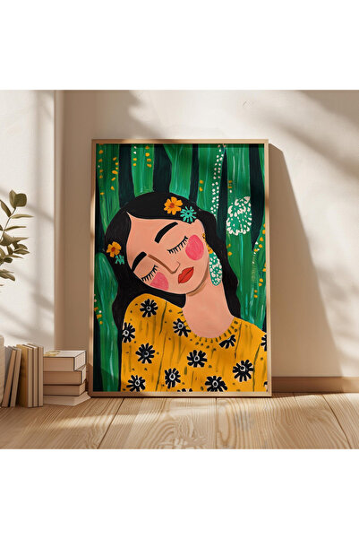 woodhomeworks Tek Bohem Tablo Salon Ofis Dekor Ttk