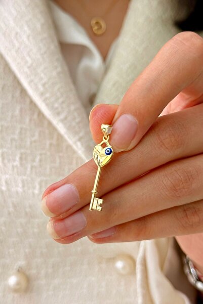 SEYHAN KUYUMCULUK 14 Ayar Altın Anahtar Kolye Ucu