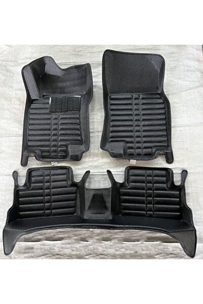 Drs Tuning Nissan Qashqai Uyumlu 2014-2021 5D Havuzlu Karbon Dizayn Paspas Seti