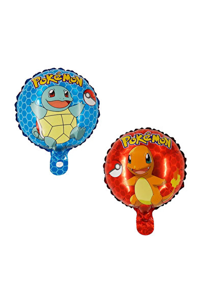 Choice عبوة من 1 قطعة من بالونات فيلم الألومنيوم الدائرية بوكيمون مقاس 10 بوص...