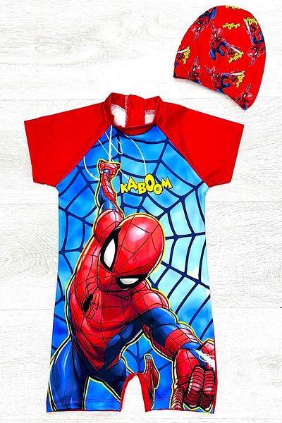 DeKuBaby New Season Cute Character Printed Boneli Fast Drying Feature Children's Jumpsuit Swimsuit