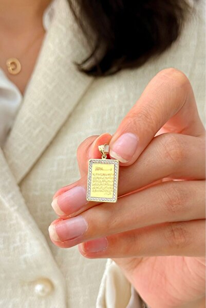 SEYHAN KUYUMCULUK 14 Ayar Altın Dualı Kolye Ucu