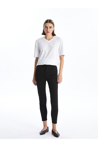 LC Waikiki Γυναικείο τζιν παντελόνι Lcwk Slim Fit