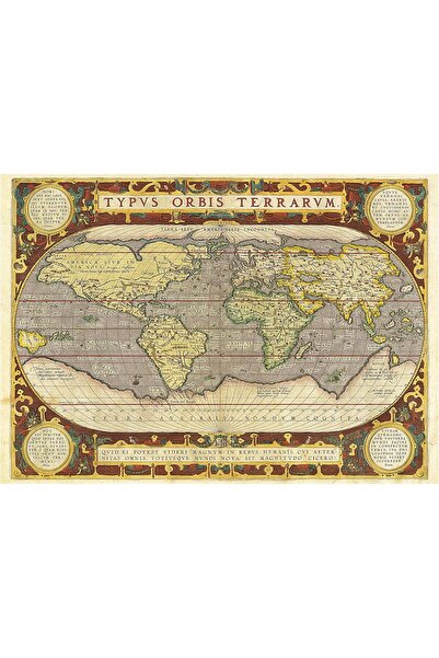 Educa Puzzle Educa 19620 - 2000 Parçalık Dünya Haritası Puzzle - Map Of The World