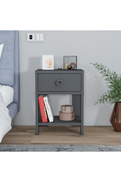 Home MoBiga Senay Çekmeceli Raflı Komodin