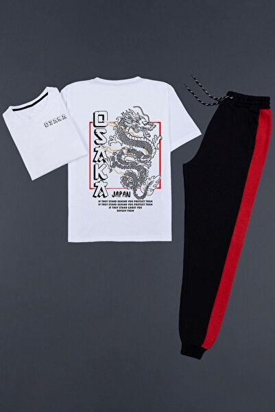 trendypassion Комплект спортен анцуг с принт Osaka