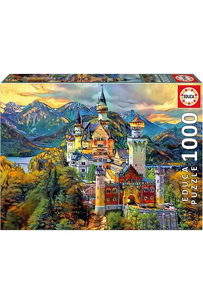 Educa Puzzle Neuschwanstein Castle 1000 Piece Puzzle Educa 19933