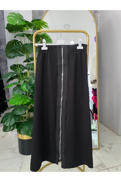 Anka Tasarım önden fermuarlı etek