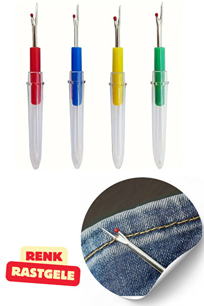 Kardelux 4'lü Dikiş Sökücü-İlik Açıcı-İp Sökücü 7 Cm Küçük Boy