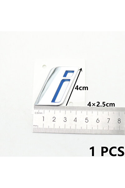 Choice 1 PCS 4x2.5cm i eDrive i Lettering Sticker Fender Rear Badge Logo Embl...