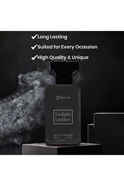 Noir Twilight Leather EDP, Perfume for Men, 80ml