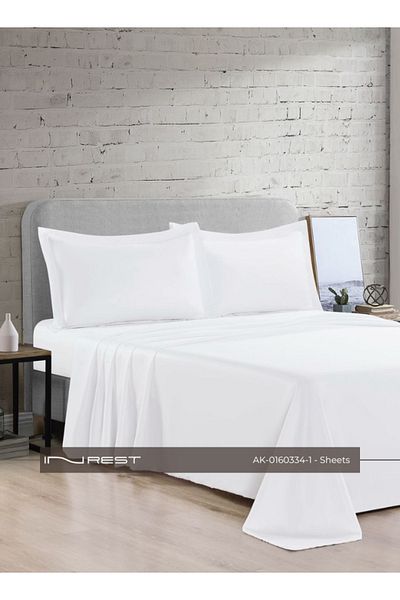 INREST Microfiber Fitted Sheet Multi Color 200 x 200 + 30 cm