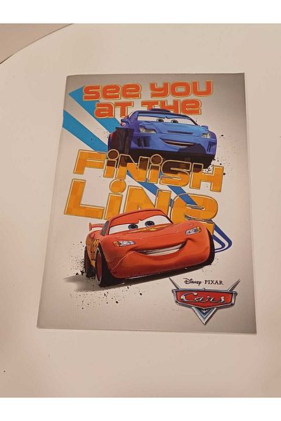 ASATAK Cars Lightning McQueen 56 Φύλλα Ριγέ Σημειωματάριο Α5