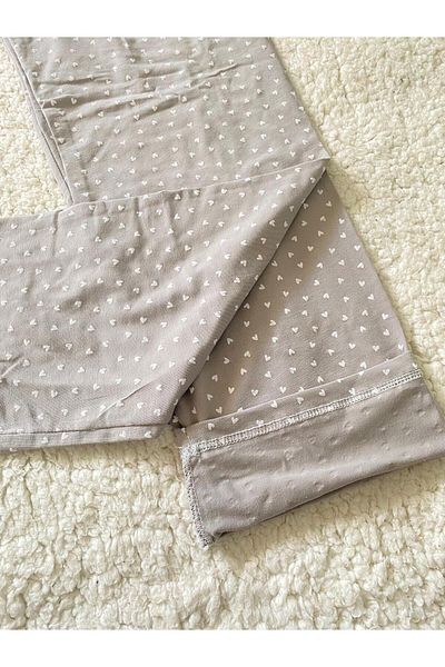 DÜVEN Partea de jos de pijama din bumbac pentru femei Mini Heart - Calitate Premium