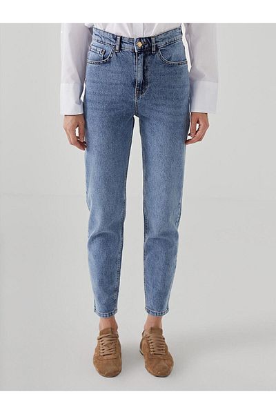 LC Waikiki Pantaloni de jeans pentru femei LCW Jeans Mom Fit