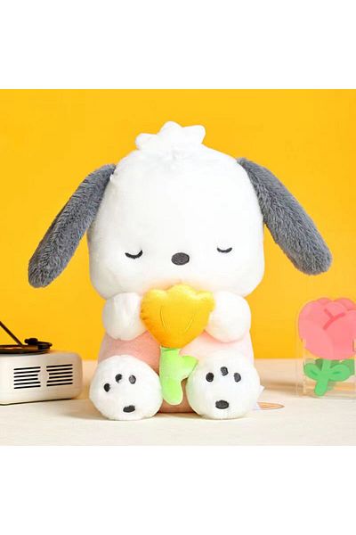 Choice 8inch L 22cm Genuine Anime Sanrio Pochacco Dog Stuffed Toys Cute Plush Toys Plushies Kawaii Throw Pi