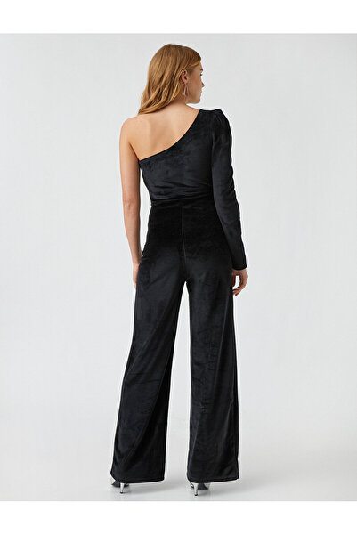 Koton Salopetă de catifea cu un singur umăr