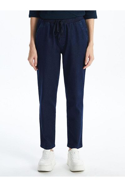 LC Waikiki Pantaloni de damă LCW Grace, cu talie elastică, în formă dreaptă