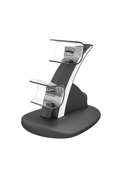 Choice Black Charging Stand For PS5 Wireless Controller Charger Dock For PS5 Gamepad Dual Controller Charge
