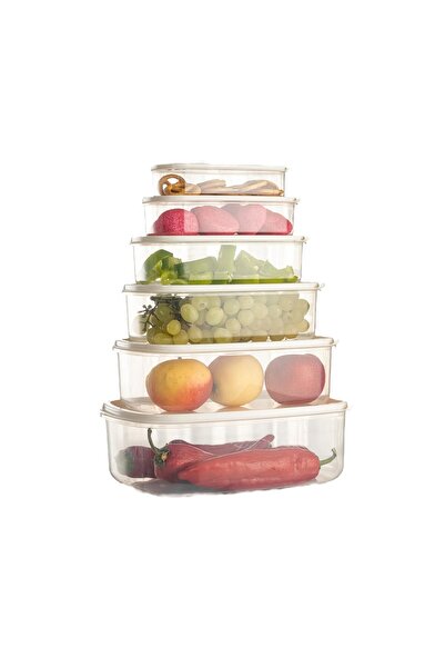 Buclee 48-Piece Rectangular Clear Storage Containers of 24 - Stylish Countertop and Practical Organization in the Closet