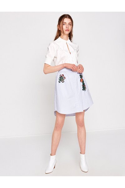 Koton Embroidered Skirt