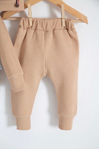 Eng Happy Embroidered 2-Piece Cotton Baby Boy Set