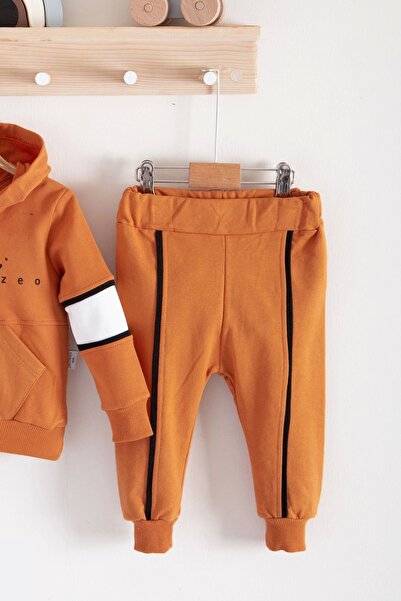 Eng Mini Zeo Patterned Cotton 2-Piece Baby Boy Set