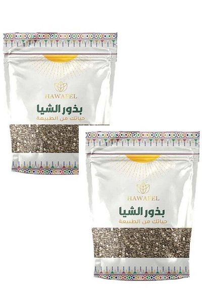 HAWA 2 pieces of natural chia seeds 250x2g