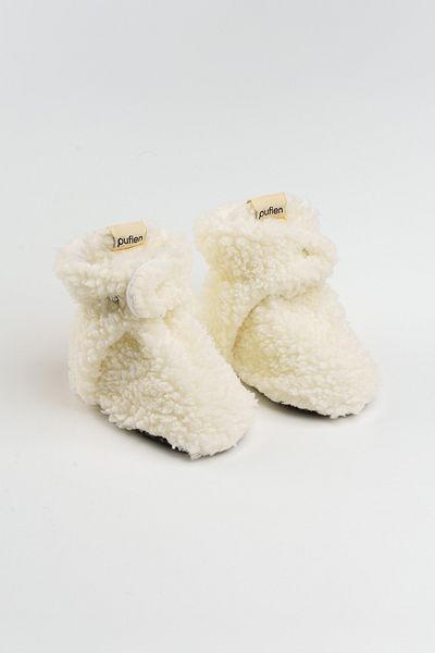 pufien Plush and Non-Knitting Baby Pants with Anti-Slip Soles
