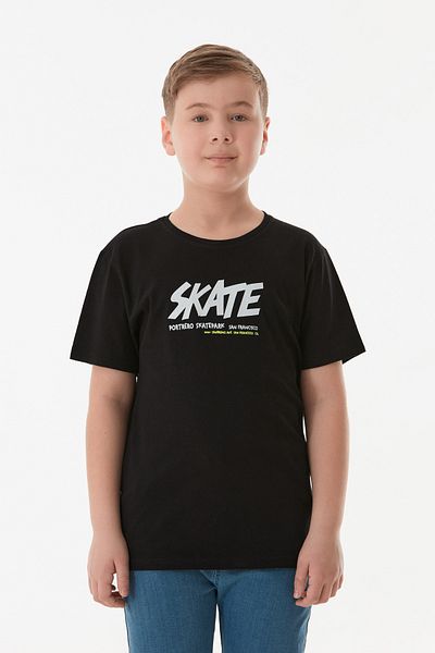 Fulla Moda Tricou pentru băiat 100% bumbac imprimat față și spate