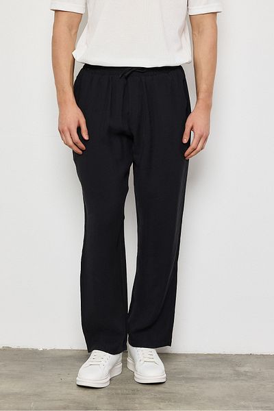 İLKCET MODA Ανδρικό παντελόνι Modal Fabric Oversize