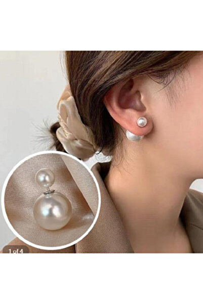 TChic Large and Small Pearl Earrings