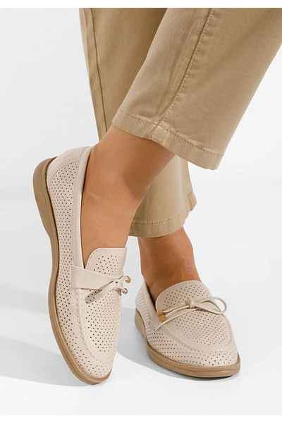B T Shoes Mocasini dama Morvana V3 bej
