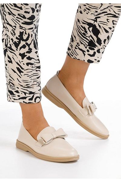 B T Shoes Mocasini dama Andeva bej