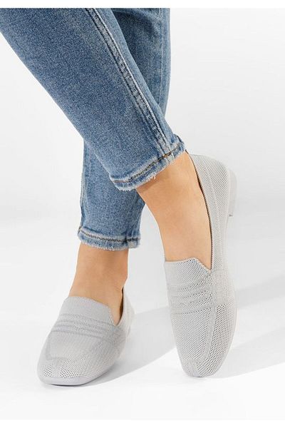 B T Shoes Mocasini dama Kirrana gri
