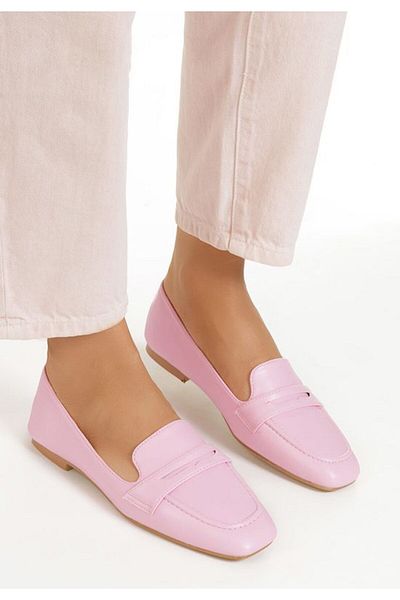 B T Shoes Mocasini dama Nesiala roz