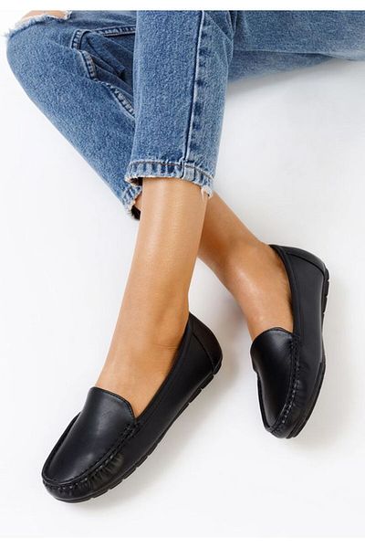 B T Shoes Mocasini dama Siena negri