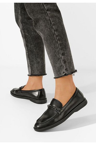 B T Shoes Mocasini dama Morvana V2 negri