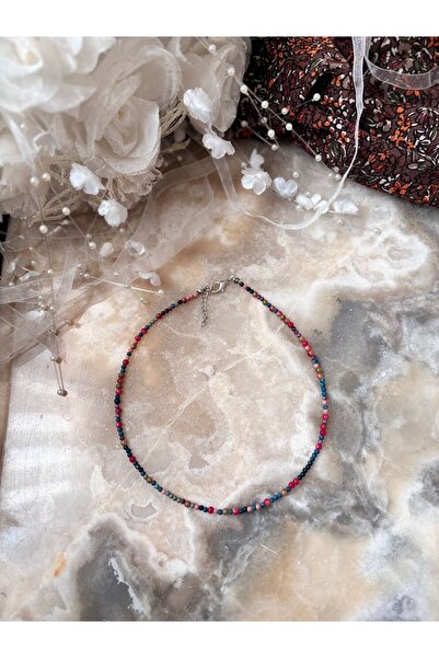 Rakoon Atelier İRİ KUM BONCUK KOLYE