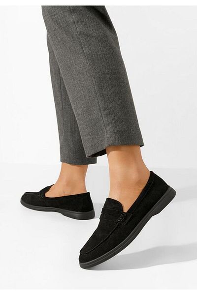 B T Shoes Mocasini de vara dama Maceira V3 negri