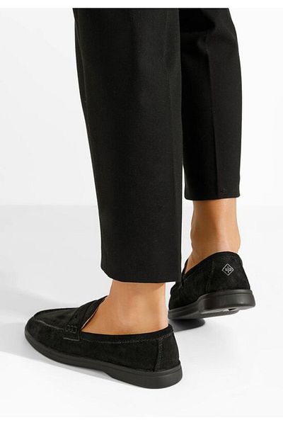 B T Shoes Mocasini dama Maceira V2 negri
