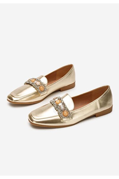 B T Shoes Mocasini dama Teara V2 aurii