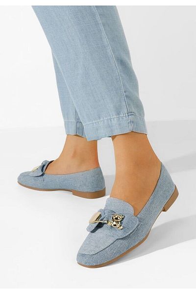 B T Shoes Mocasini dama Vitena denim